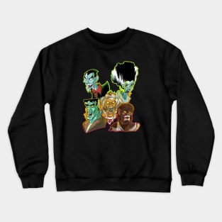 Classic Movie Monsters Crewneck Sweatshirt